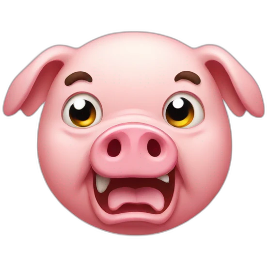 Angry Pig  emoji