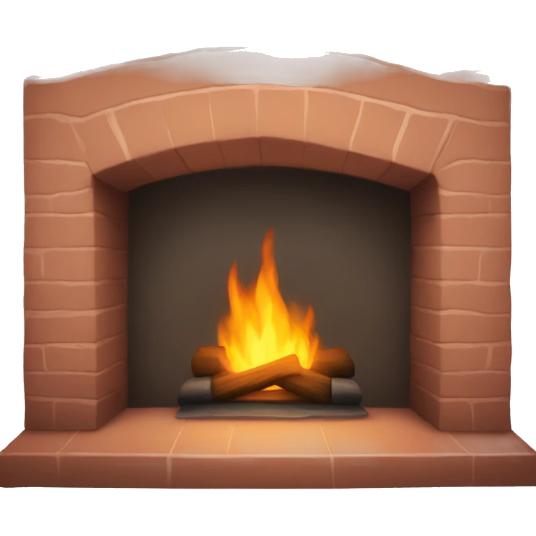 Cozy fireplace emoji