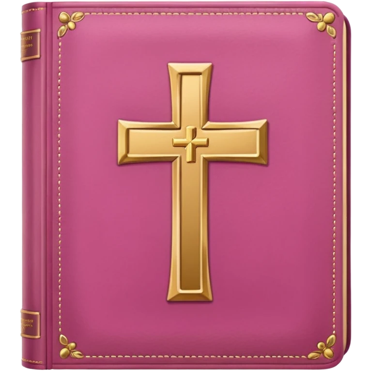 pink bible emoji