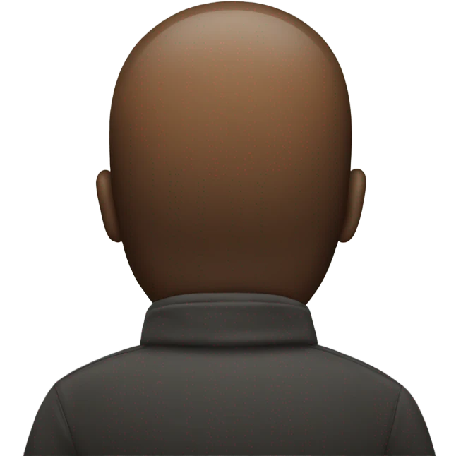 Back of the head emoji