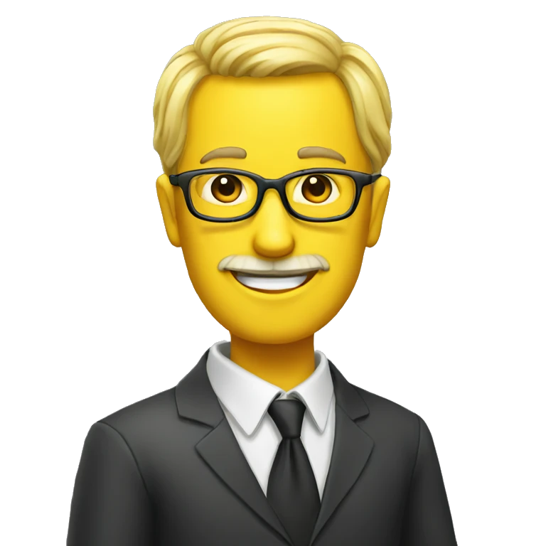 un prof banane emoji