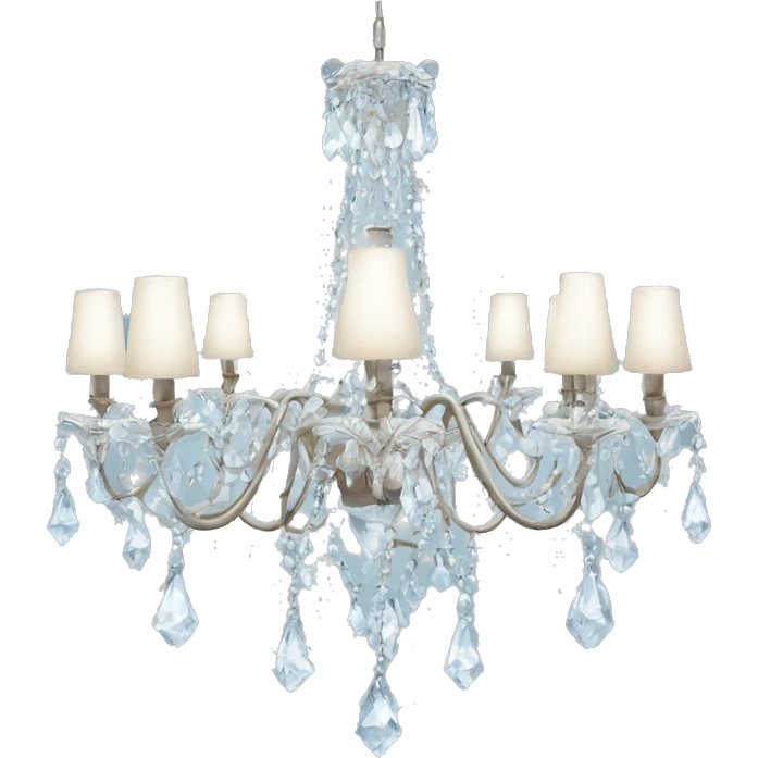 Crystal chandelier emoji