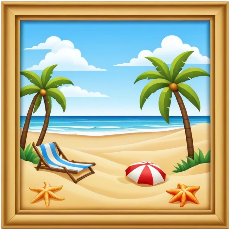 Beach  emoji