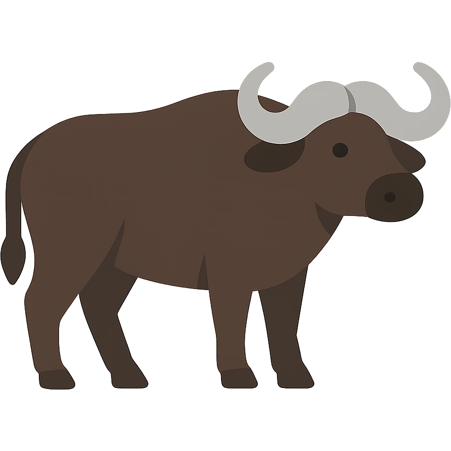 African buffalo emoji