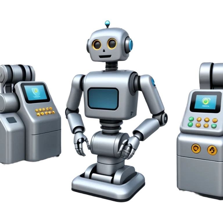 smartfactory with robot emoji