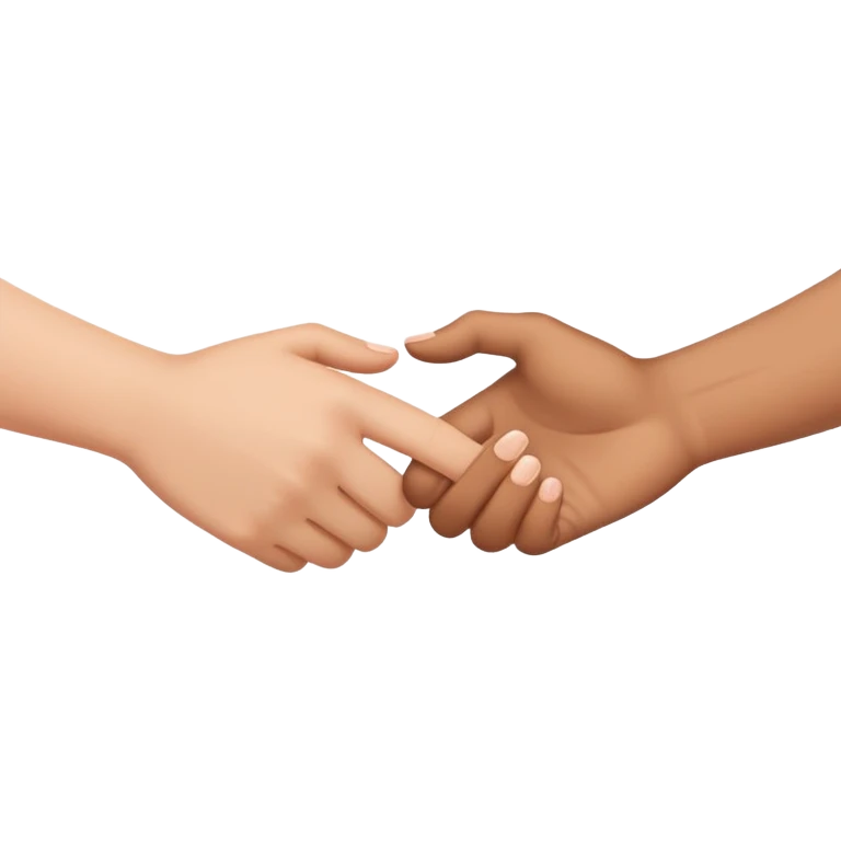 two holding hands  emoji