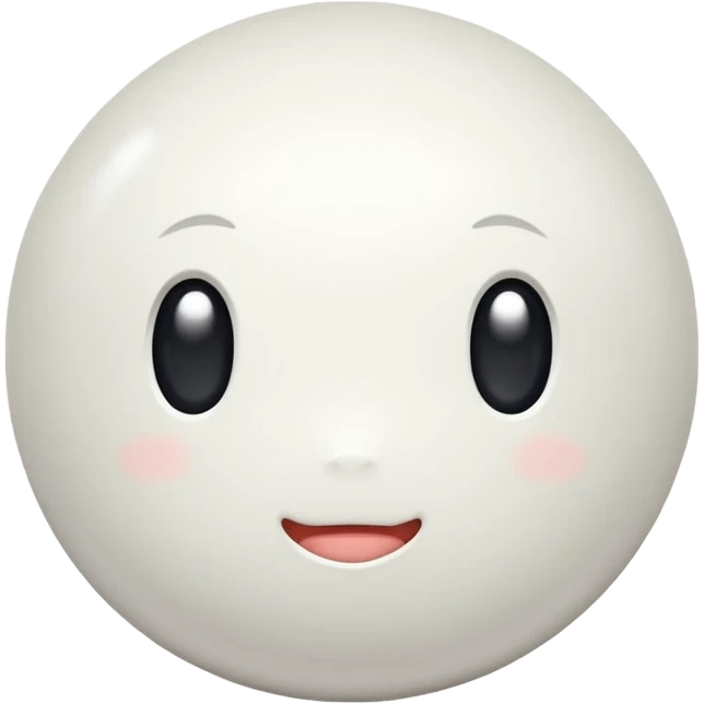 gyosa white ball emoji