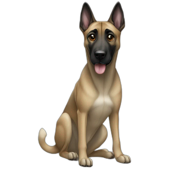 malinois ghost emoji