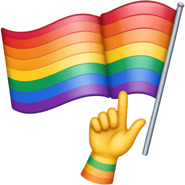 pride flag emoji