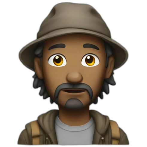 hobo off the street emoji