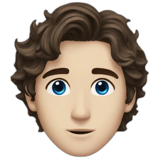 Thimothee  Chalamet Dune blue eyes emoji