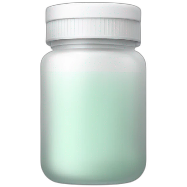 cosmetics jar big emoji