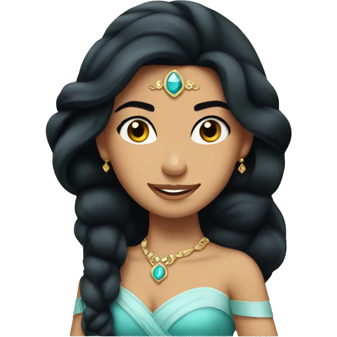 Princesa jasmine emoji