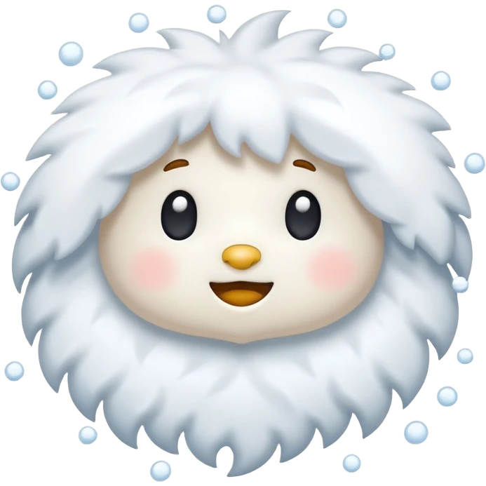 Snow fall emoji