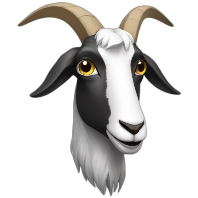 Software engineer goat emoji