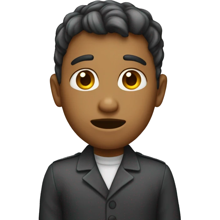 A person shaking their head no emoji