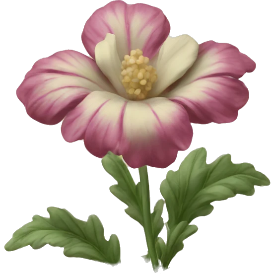victorian flower  emoji
