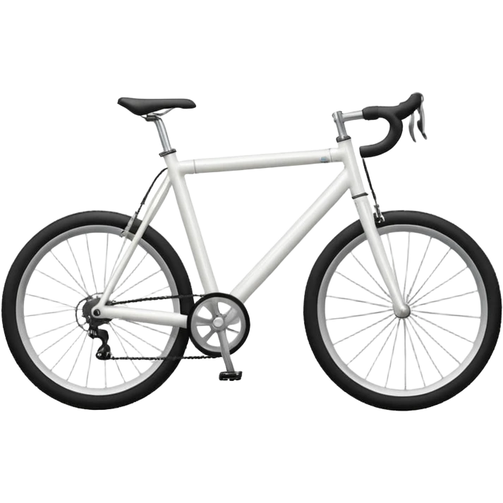 White  ns bike emoji