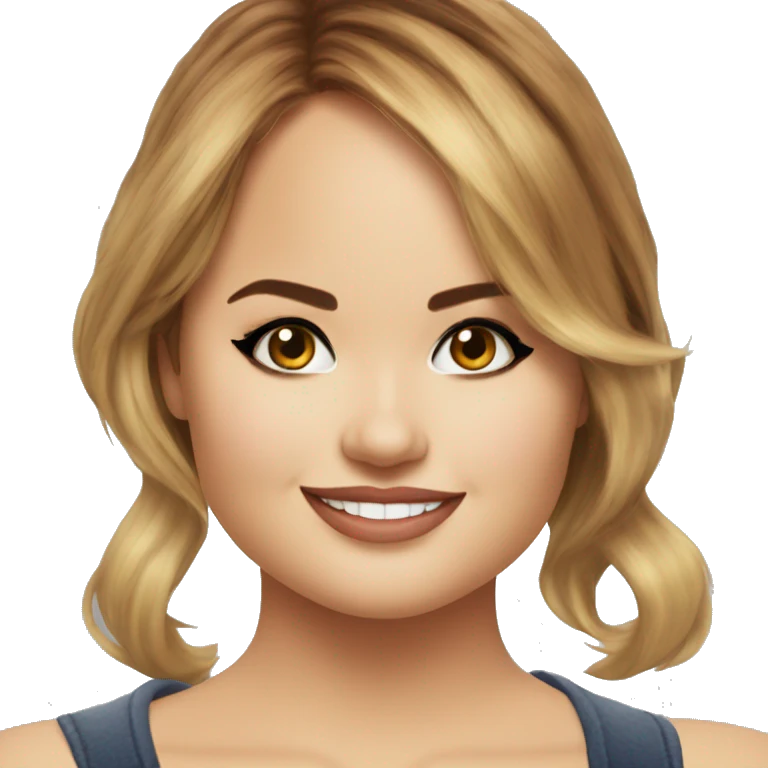 Debby Ryan smirk emoji