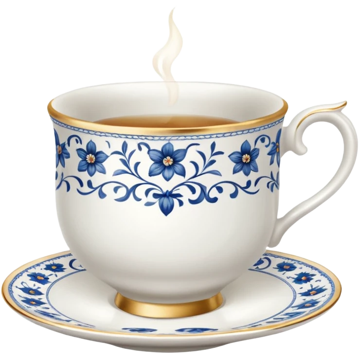 porcelain tea cups emoji