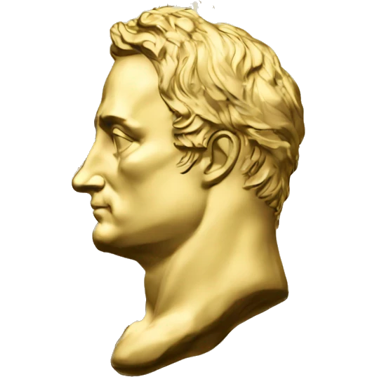 Napoleon gold coin emoji