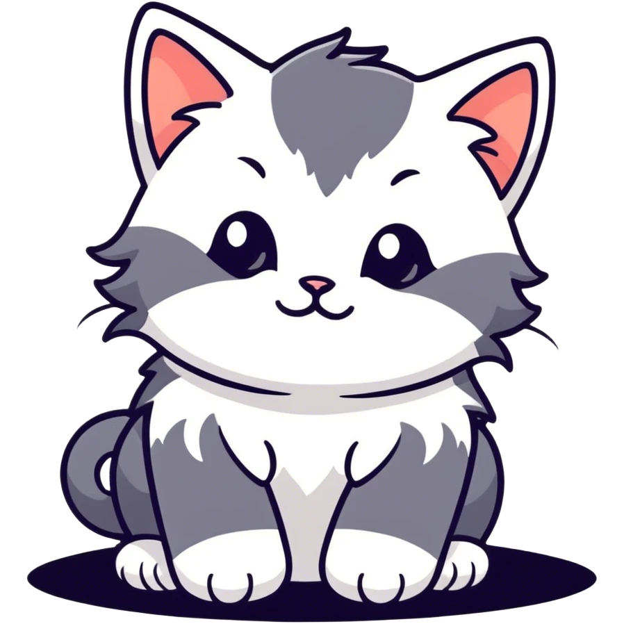 A kitten called Naz  emoji