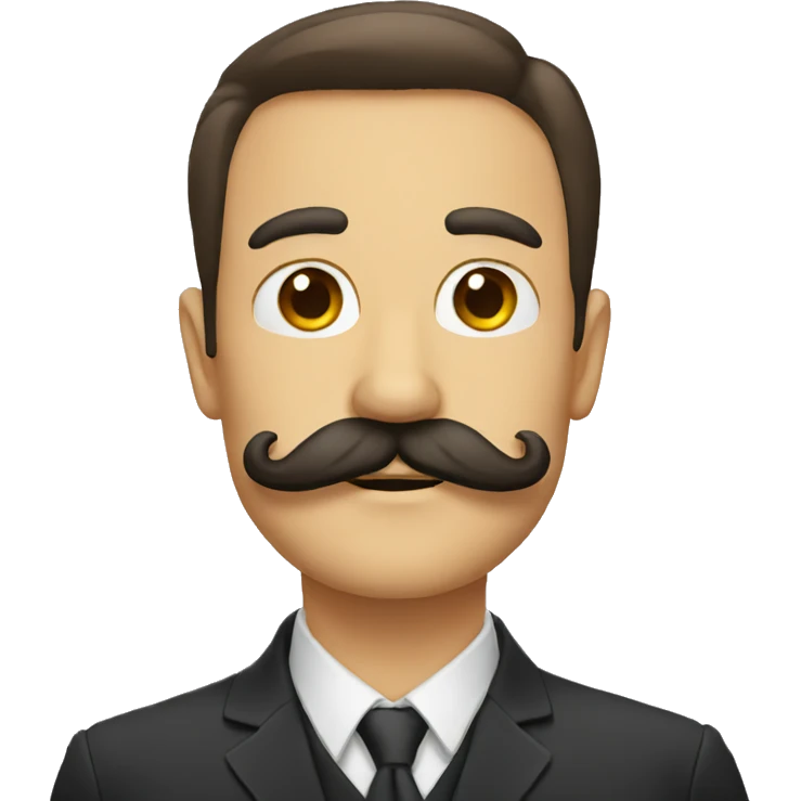 MUSTACHE  emoji