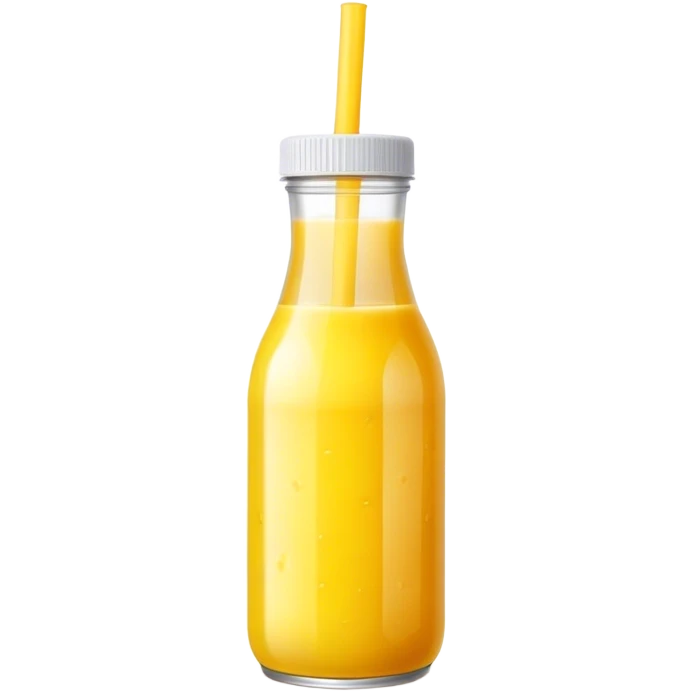 Pineapple juice bottle emoji