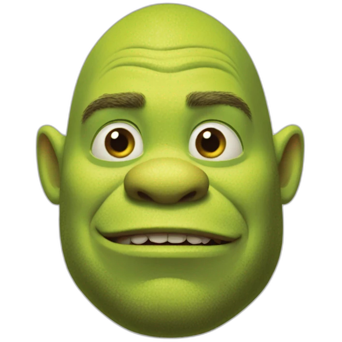 souris aveugle shrek emoji