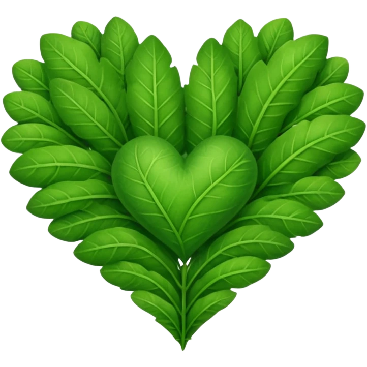 nature heart emoji