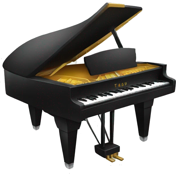 grand piano emoji