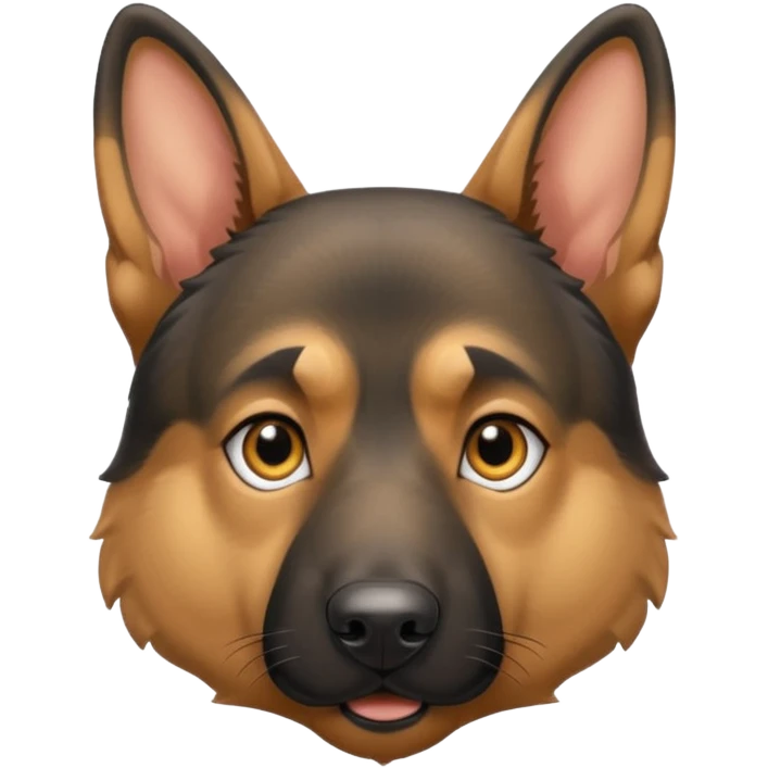 German Shepard emoji
