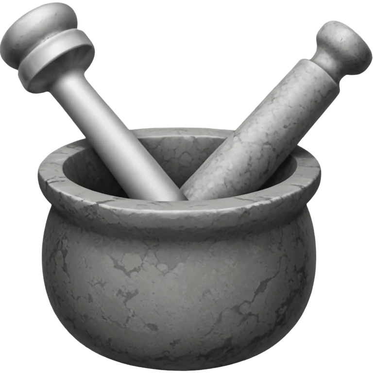 mortar and pestle emoji