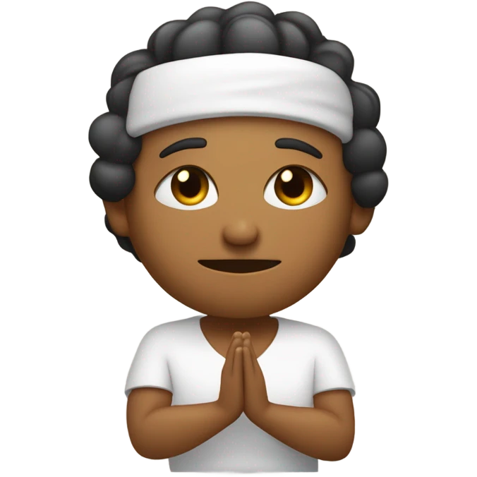 Meditándo emoji