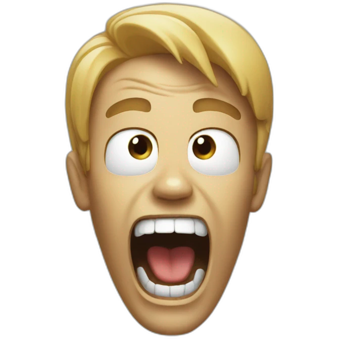 Scream emoji