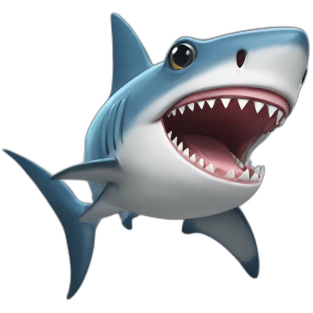 cat shark emoji