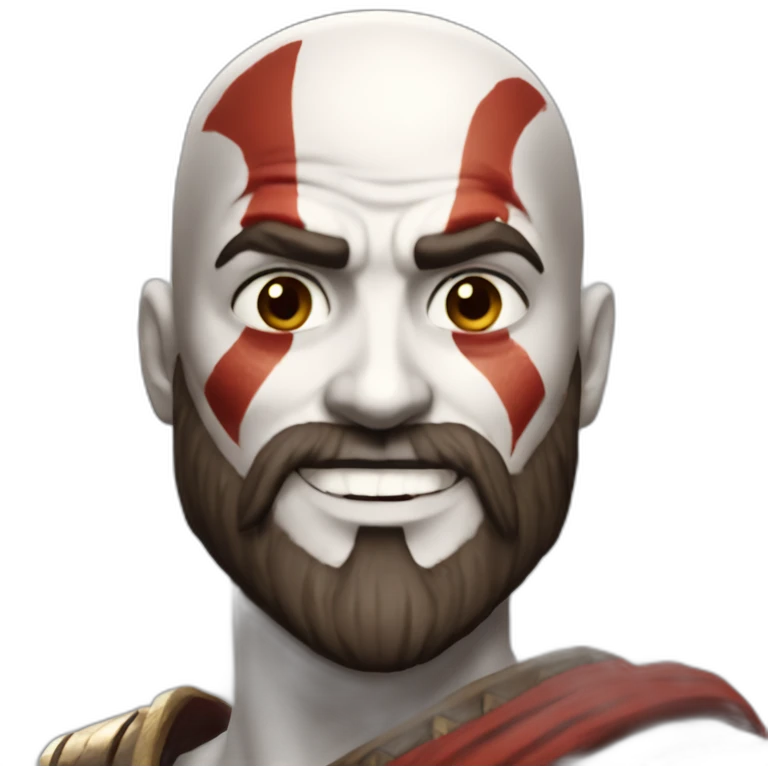 kratos-smiling emoji
