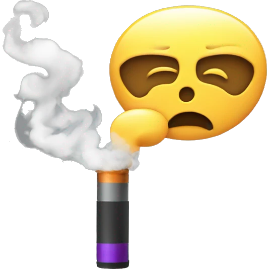 vape smoke emoji