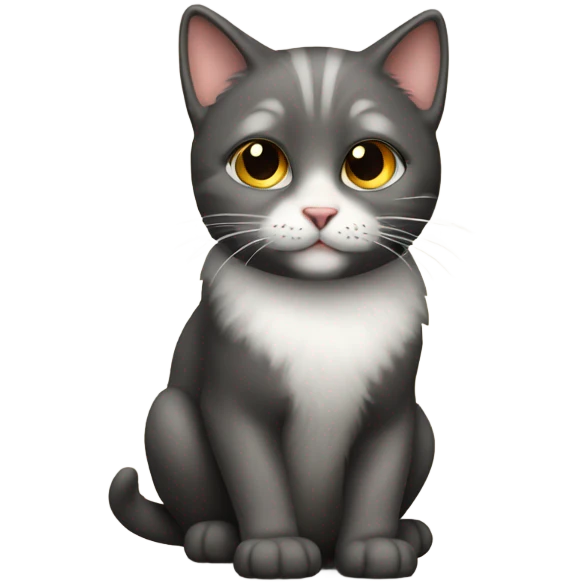 Cat Christmas gift winter emoji