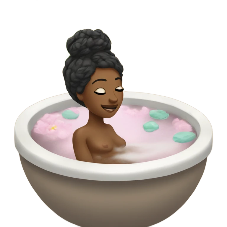 Spa day emoji