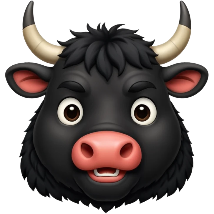 Ferdinand (black) from the Ferdinand disney movie emoji