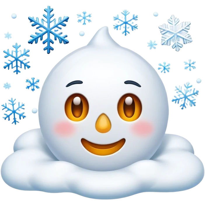 snow emoji
