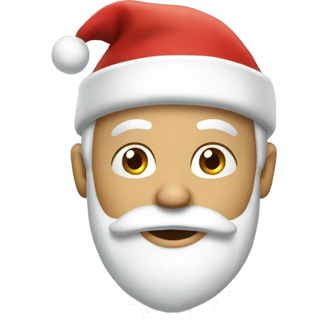 Santa emoji