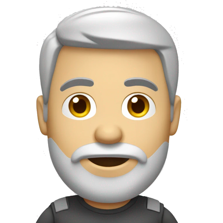 boneco moreno de jaleco branco de corpo inteiro emoji