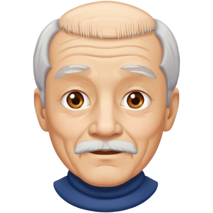 old man with beauty face pack   emoji