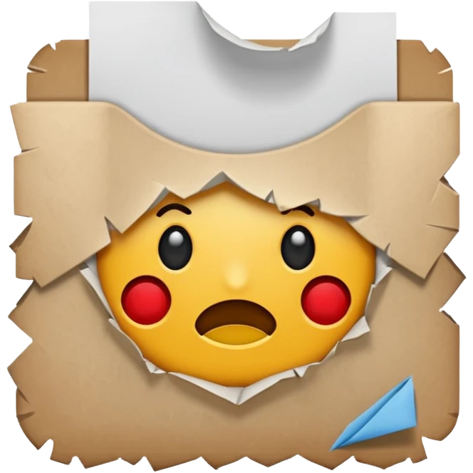 Punched pocket  emoji