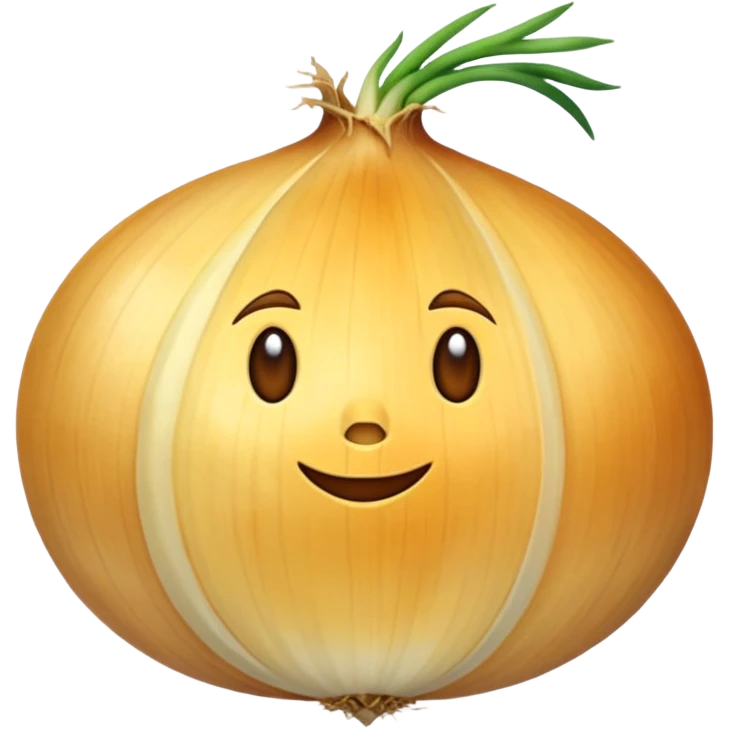Yellow onion emoji