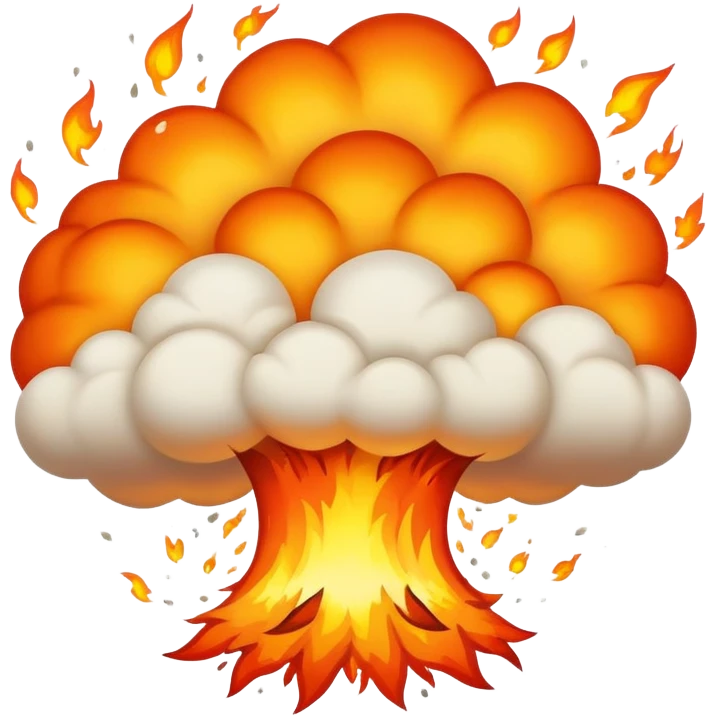 Big explosion emoji