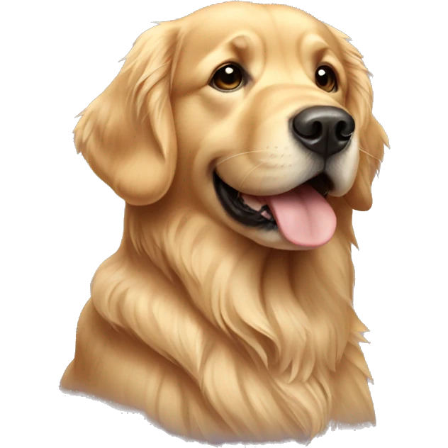 Golden retriever  emoji