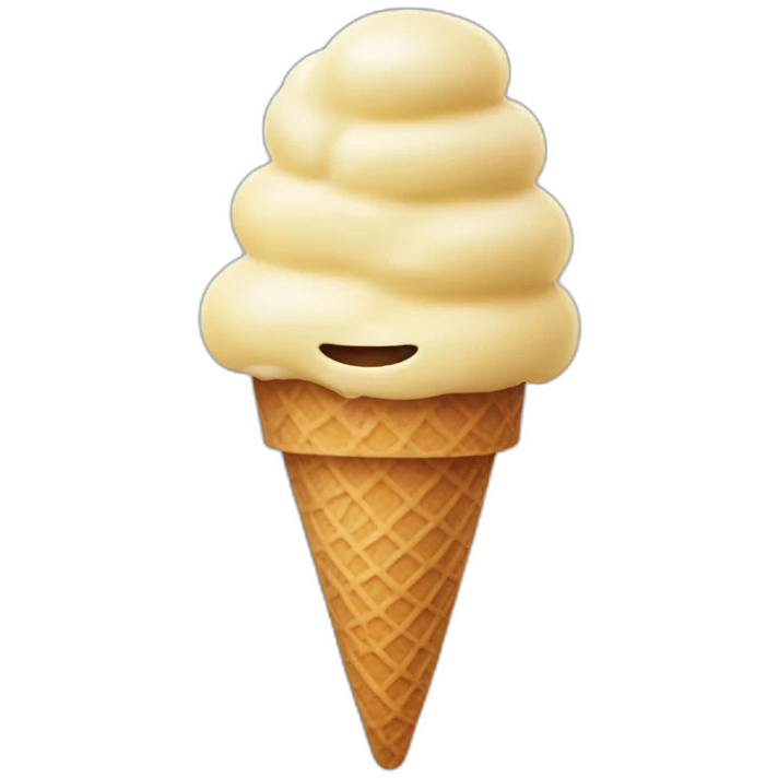 shit ice-cream emoji